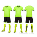 Soccer Jersey Shirt Set Uniforms de football rétro personnalisé